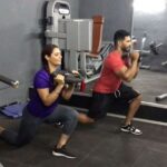 Mandy Takhar Instagram - Welcoming pain .. but this time it's to bring out the best in me. Thank you for being there .. @pranav1091989 @prakashsudarshanofficial 💪🏼🙏🏼☺️ #squatday