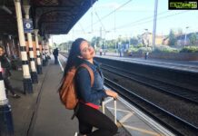 Mandy Takhar Instagram - Bye for now #London Be back real soon ❤️ #excitingtimesahead ☺️🎉🇬🇧 London, United Kingdom