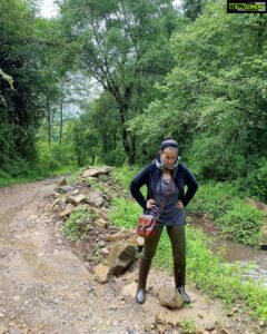 Manisha Koirala Instagram - Regaining strength.. 
“The woods are lovely, dark and deep. But I have promises to keep, and miles to go before I sleep.”~ Robert Frost
