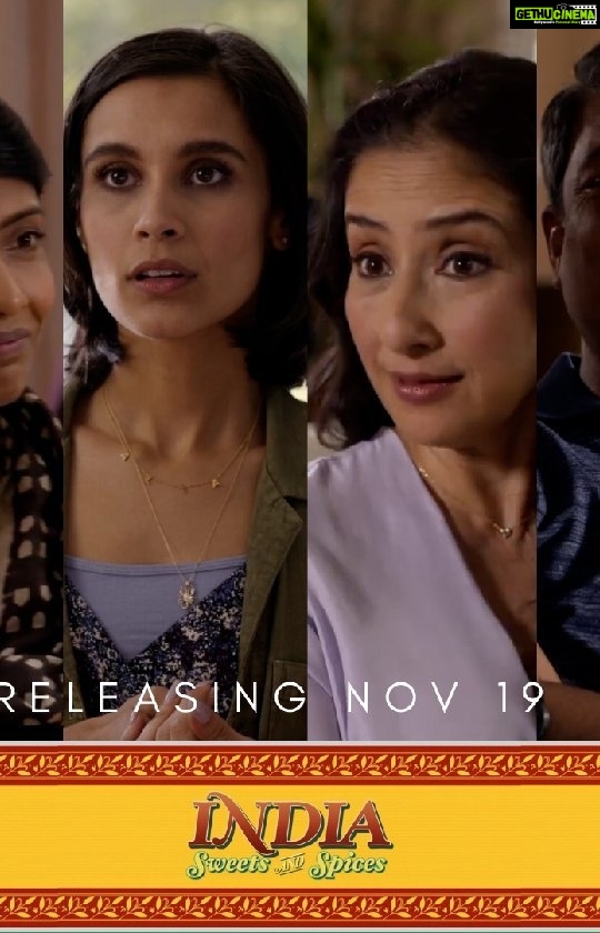 Manisha Koirala Instagram - "India sweets and spices" trailer, releasing on the 19th of NOVEMBER in the USA. . Visit @indiasweetsandspicesmovie for more updates on the film. For the local US showtimes and theatres, keep checking: https://www.indiasweetsandspices.movie/tickets/ https://bleeckerstreetmedia.com/editorial/find-theaters-india-sweets-and-spices/ . . . . . . . . . . . #indiasweetsandspicesmovie #shetanifilms #usa #19nov #hustle #keepworking #gratitude #madewithlove #instagood #instagram #keepsmiling #thankyou #tribeca #tribeca2021