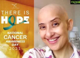 Manisha Koirala Instagram - On this National Cancer Awareness Day, I want to wish everyone who is going through this arduous journey of cancer treatment, a lot of love and success. "I know the journey is tough, but you are tougher than that." I want to pay my respects to those who succumbed to it and celebrate it with those who conquered it. . We need to spread the awareness on the disease and all the stories that are filled with hope need to be told and retold. Lets be kind to ourselves and to the world. I'd pray for everyones health and wellbeing. Thank you. . . . . . . . . . . . . #nationalcancerawarenessday #awareness #cancersurvivor #survivor #keeppushing #ovariancancer #tealribbon #friendsandfamily #wellness #takecare #tougher #inspiration #tbh #throwbackmemories #throwback