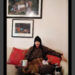 Manisha Koirala Instagram – Best part of my early morning .. #pets #petslove #mybabies #happytogether Kathmandu, Nepal