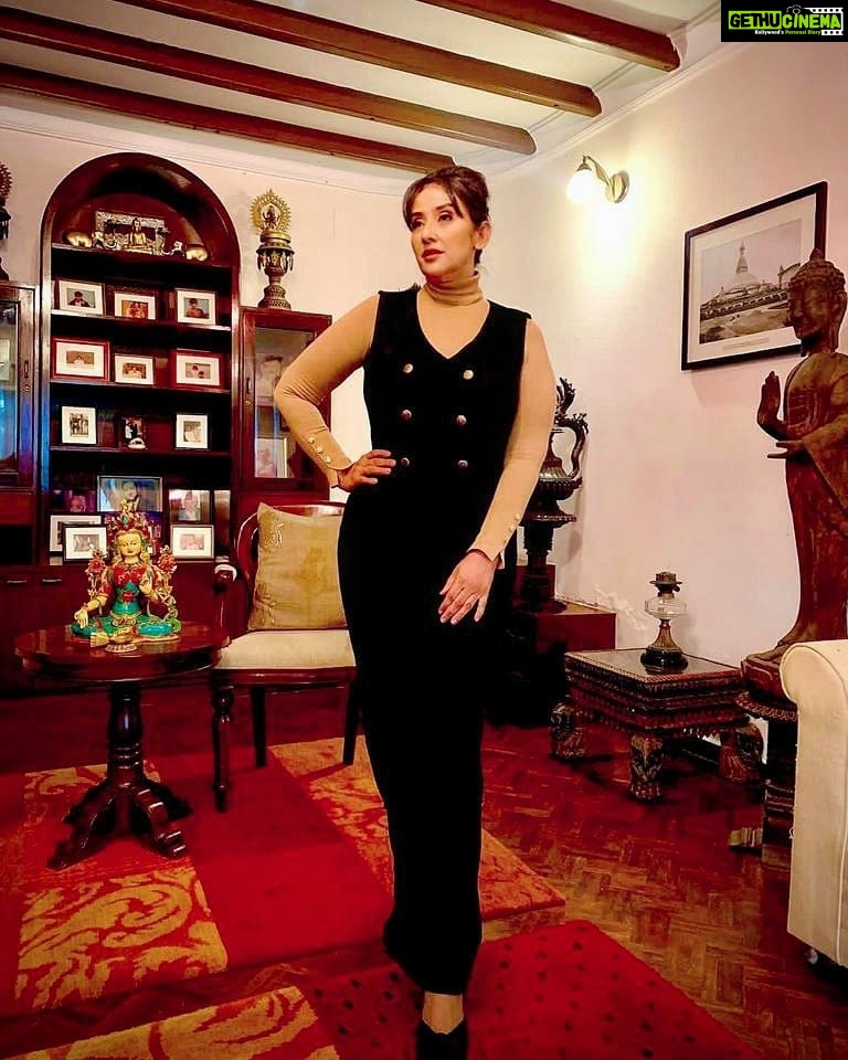 Manisha Koirala Instagram - Attended the IME life insurance function. @imelifeinsurance . #allaboutyesterday #ootd M&H @ananekebeautysalon Style @kasa.kasastyle . . . . . . . . . . . . . #allaboutyesterday #function #gratitude #lifeinsuranceevent #keepsmiling #madewithlove