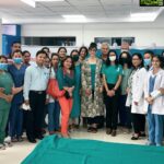 Manisha Koirala Instagram - September is #ovariancancer awareness month .. we at #cancercarenepal have been actively Campaigning to raise awareness of the signs and symptoms of ovarian cancer, to share the stories of real women affected by the disease, to honour those who passed on after a brave fight..loved interacting with survivors and patients at #NationalHospitalandCancerResearchCenter #teal2heal We thank @utkristree for collaborating with us and @ananekebeautysalon for hosting us 🙏🏻💝😊 @drpia @drrashmey @sandhya.chapagain @saujanyakarki @vijay.lama