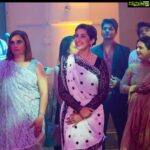 Manisha Koirala Instagram - Loved wearing @ashdeenl sarees for #film #maska @netflix_in #parsi