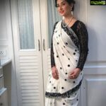 Manisha Koirala Instagram - Loved wearing @ashdeenl sarees for #film #maska @netflix_in #parsi