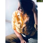 Manjima Mohan Instagram - Good vibes with a feather touch of sunlight 🌞 Photography, MUAH, Wardrobe & Styling : @theresa.shalini . . #shotoniphone #styledbyshalz . Chennai, India