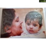 Manjima Mohan Instagram – When I was just 28 days and looked curious almost all the time ! #happyvalentinesday❤️ #26yearsandnothinghaschanged
