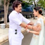 Meenakshi Dixit Instagram – Here’s dedicating my all time favourite song to the Superstar Nagarjuna Sir ❤️ love always😍

Congratulations for the great response of #bangarraju 🤗

#nagarjunaakkineni #nagarjuna #reelsinstagram #reelitfeelit #telugucinema #telugu #shooting Ramoji Filmcity Hyderabad