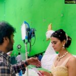 Meenakshi Dixit Instagram - The magic of my director @kalyankrishna.k sir on the sets of #bangarraju 🙂 Movie releasing tmrw 14th Jan Go and watch it out in theatres near you ❤️😇 #nagarjunaakkineni #telgumovies #14january #nagchaitanya #ramyakrishnan #meenakshidixit @nagarjuna.akkinenifb Ramoji Film city And Hyderabad City Tour