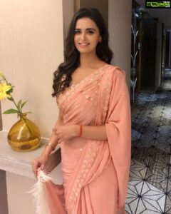 Meenakshi Dixit Instagram - Saree love ❤️

#meenakshidixit #indianwear #ethnic #instafashion #instagood #peach #saree