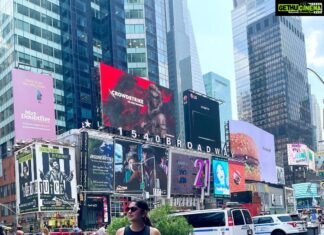 Meera Nandan Instagram - Enjoying every New York - minute . #lastday #holidaysover #makingmemories #newyork #ustrip2021 #nyc #timessquare #solotrip #love Manhattan, New York