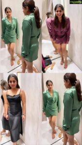 Meera Nandan Instagram - Trial room clicks with @dinstyling ♥️

.

#instareels #trialroom #shoppingspree #shopping #funwithfriends #funny #laugh #reels #reelsinstagram #video