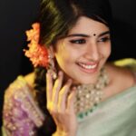 Megha Akash Instagram - Remain a classic 🤍 . . Saree: @kaaliibyvaishali x @vaishaliagarwal_ Jewellery: @Kalasha_FineJewels Pic: @ekorphotography Styled by @officialanahita