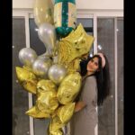 Megha Akash Instagram - Balloons make me very happy 🎈 #HappySundaze