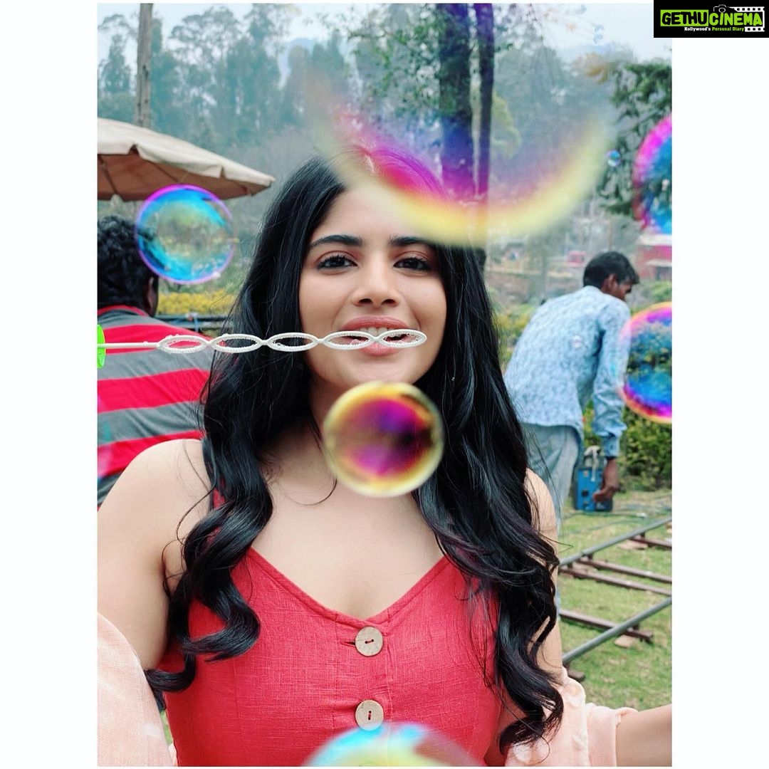 Megha Akash Instagram - Never outgrow bubbles ♥️