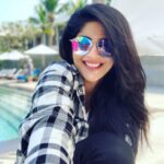 Megha Akash Instagram – There is always a lot to smile about … #livelaughlove ❤️ pc @rohansuresh02