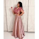 Megha Akash Instagram - Stay radiant 💫 Wearing @rehanabasheerofficial 💖