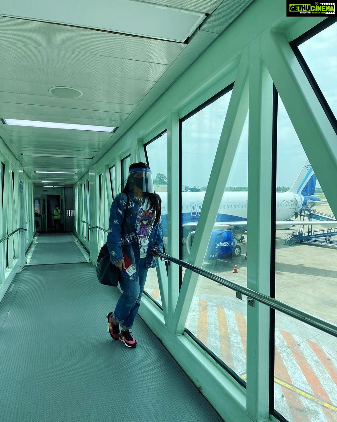 Megha Akash Instagram - Post Pandemic, flying safe is my main priority! @indigo.6e @forever.6e was my first choice! π Without a doubt, they ensured my entire journey was super smooth. @indigo.6e @forever.6e @pickyourtrail thanks for giving me an amazing experience! βοΈ #collaboration #LeanCleanFlyingMachine and #LetsIndiGo #UnwrapTheWorld #LetsPYT #SetYourselfFree #Pickyourtrail #maldives #travelgram #tropicalvibes #traveling #travelling #travelgoals #FlyAgain
