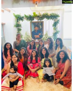 Meghana Raj Instagram - My Dearest Chiru .... Chiru is a CELEBRATION... has always been, is and will always be... I know u wouldn’t have liked it any other way! Chiru,the reason i smile... what he has given me is most precious... MY FAMILY.. the JUST US... together we will always be for all eternity baby ma ❤️ and each day will be just the way u like it! Filled with Love, laughter, pranks, honesty and most importantly Togetherness ❤️ WE LOVE YOU BABY MA!