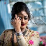 Meghana Raj Instagram - A little sparkle never hurt anyone ❄️ photography @classycaptures_official... makeup @makeupmagic_sowmyagowda...hairstyling @artistrybyteju... costumes @arulaa_by_rashmianooprao