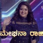 Meghana Raj Instagram - There are always many firsts… My first time as a Dance Reality Show Judge! Thank you @colorskannadaofficial and @srujanlokesh #lokeshproductions for this beautiful experience! Was wonderful to be a celebrity guest Judge on Dancing Champion for the opening episode :) wishing all the talented contestants the very best! @raagu.vijay and @mayuri30 it was so good to have spent the entire day with you guys… always the best! And ofcourse @akul_balaji you are amazing!!