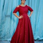 Meghana Raj Instagram - Details ❤️ . . . Styling : @stilerush_by_varshinijanakiram Outfit : @arhalabel Jewellery : @velvetboxby MUA @makeover_by_viswa HAIRSTYLING @makeover_by_raghu_nagaraj_n PHOTOGRAPHY @santhuphotography9