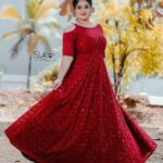 Meghana Raj Instagram - Details ❤️ . . . Styling : @stilerush_by_varshinijanakiram Outfit : @arhalabel Jewellery : @velvetboxby MUA @makeover_by_viswa HAIRSTYLING @makeover_by_raghu_nagaraj_n PHOTOGRAPHY @santhuphotography9