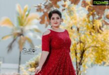 Meghana Raj Instagram - Details ❤️ . . . Styling : @stilerush_by_varshinijanakiram Outfit : @arhalabel Jewellery : @velvetboxby MUA @makeover_by_viswa HAIRSTYLING @makeover_by_raghu_nagaraj_n PHOTOGRAPHY @santhuphotography9