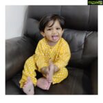 Meghana Raj Instagram - The many moods of Raayan… Wishing all a very Happy Deepavali… also learning to count my blessings… this lil one is my miracle! Praying this festival brings brightness and unlimited joy in everyones lives! 🤗 love and light to all! Raayan wearing something bright this Deepavali.. thank you @chheent.jaipur