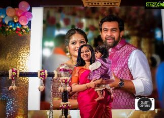 Meghana Raj Instagram - Raayan Raj Sarja 🤴🏻 thank you @heavenlyweddingcreations for a wonderful decor!