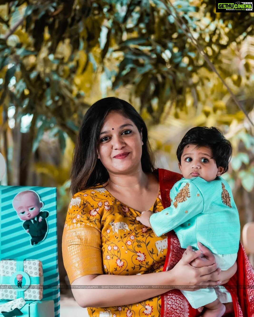 Meghana Raj Instagram - 6 months have gone by ... u can now say all ur gaas and goos perfectly! Appa and i love u so much! ☺️ big thank you to @drivyaraj @bhavyagowda.07 @newd2media and team for this beautiful surprise! @sumayadesignerstudio for the wonderful outfits... photography by @shreyasshettyphotography ... #JrC definitely enjoyed wearing his very first ethnic outfit!! #chiranjeevisarja #JrC #Simba JP Nagar, Bangalore South Meghana Raj Instagram - 6 months have gone by ... u can now say all ur gaas and goos perfectly! Appa and i love u so much! ☺️ big thank you to @drivyaraj @bhavyagowda.07 @newd2media and team for this beautiful surprise! @sumayadesignerstudio for the wonderful outfits... photography by @shreyasshettyphotography ... #JrC definitely enjoyed wearing his very first ethnic outfit!! #chiranjeevisarja #JrC #Simba JP Nagar, Bangalore South