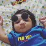 Meghana Raj Instagram – Nothing out of the world… just my lil hero wishing his uncle @dhruva_sarjaa the best for his film’s release this week 😎 #pogaru🔥