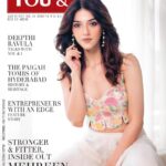 Mehreen Pizada Instagram - Cover Girl 🌟 @youandimag Outfit: @mishruofficial Makeup and hair: @styliciousbysam @Gulzarrwalaani Pic: @adrin_sequeira Styled by @officialanahita