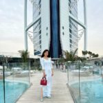 Mehreen Pizada Instagram – 🤍 💙 SAL at Burj Al Arab