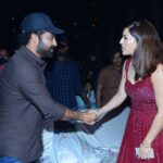 Mehreen Pizada Instagram - Star Struck 🤩 Super Blessed to have @jrntr Sir at #enthamanchivaadavuraa Pre Release 😇✨ #thankful