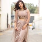 Mehreen Pizada Instagram - #enthamanchivaadavuraa Promotions 🤩 Outfit: @labeljadebyashima x @new_sense_branding Makeup: @zebahassan Pic: @chinthuu_klicks Styled by @officialanahita