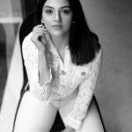 Mehreen Pizada Instagram - I am the sole author of the dictionary that defines me. ✌️ Outfit @eclat_bangalore Earrings @izaarajewellery 📸 @kiransaphotography Styling @officialanahita 💄 @makeupbywanshazia