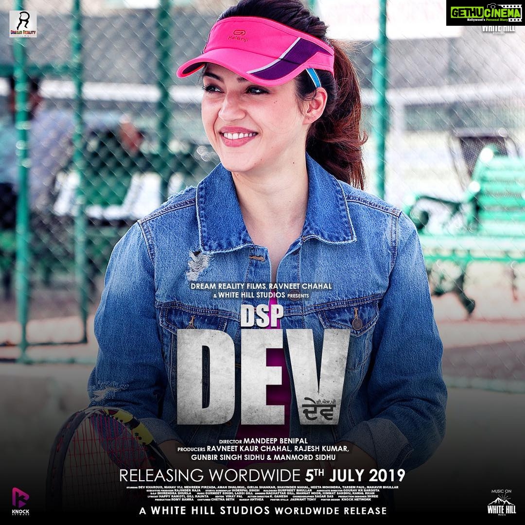 Mehreen Pizada Instagram - DSP Dev in Cinemas #5July 💥😎 @dev_kharoud @manavvij @mandeep.benipal @whitehillmusic @dreamreality.movies