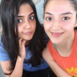 Mehreen Pizada Instagram - From becoming your fan after watching #MeriseMerise song teaser to becoming your friend ‘n now a workout buddy 🥰🤩 love you 😘 @kalyanipriyadarshan Alpha 7 Seas
