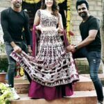 Mehreen Pizada Instagram - Fun fun on sets with my darling designer @ashwin_ash1 'n Hassan 😍😘 Hyderabad