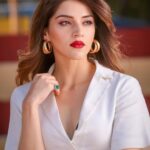 Mehreen Pizada Instagram – Nothing says 
confidence and glamour 
like a classic red lip 👄