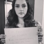 Mehreen Pizada Instagram – I Am Hindustan 
I Am Ashamed 
8 Years Old ! Gang Raped ! Murdered in Devi-Sthan Temple #KATHUA #justiceforasifa