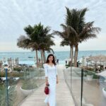 Mehrene Kaur Pirzada Instagram – 🤍 💙 SAL at Burj Al Arab