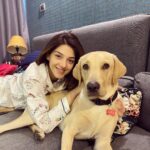 Mehrene Kaur Pirzada Instagram – My little devil 🥰 @berlinpirzada