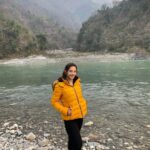 Mehrene Kaur Pirzada Instagram – Pristine nature 😇 #ganga #ganges Taj Rishikesh Resort & Spa, Uttarakhand