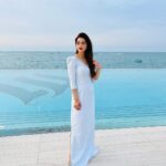 Mehrene Kaur Pirzada Instagram – Endless blue… Burj Al Arab