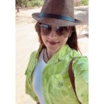 Mehrene Kaur Pirzada Instagram – So this is my Evening Safari Look (when I left from my hotel ) 
Swipe left to see what happened to me by the end of the 3hour Safari. To begin with – my hat flew away in the first 2 mins of my Jeep ride. Since I had told the driver and my Guide Nihar to definitely show me the leopard since Yala is known as the Leopard’s Paradise. I guess they took me way too seriously and took me through all the dangerous routes so that we could spot one. And Finally I did see one 🥳🤩 PS – I need bed rest for a few days now. My body is aching like 😭😭😭 #yalanationalpark #srilanka Yala National Park