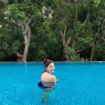 Mehrene Kaur Pirzada Instagram – I’m a water baby 😍💕 #vacay Jetwing Yala