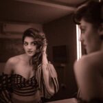 Mehrene Kaur Pirzada Instagram - “Beauty is eternity gazing at itself in the mirror. But you are eternity, and you are the mirror.” 🪞 ~Khalil Gibran 📸 @hiya_dasari